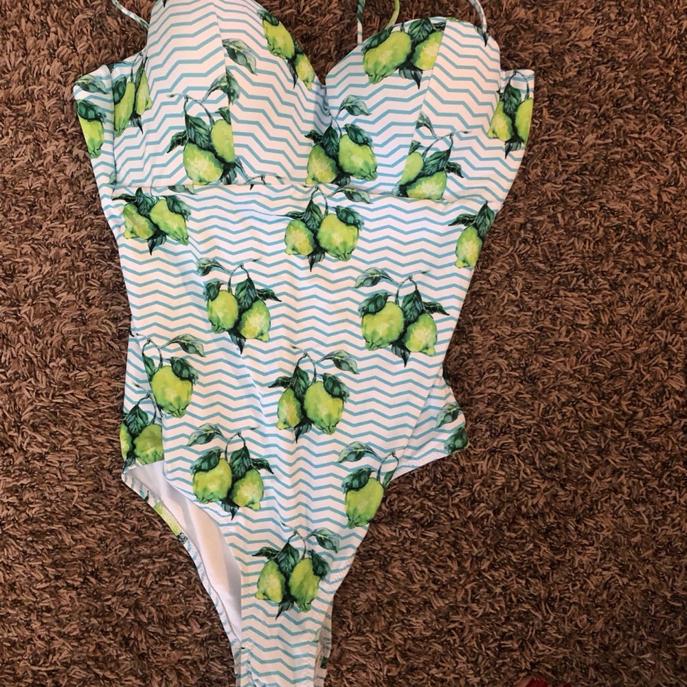 One piece bathing suit